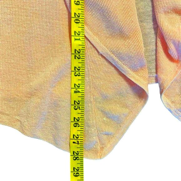 Eileen Fisher Womens Linen Cardigan Sweater Size M Waterfall Minimalist Travel - Picture 4 of 6